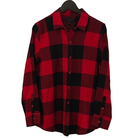 Banana Republic Buffalo Plaid Shirt - Picture 1 of 2
